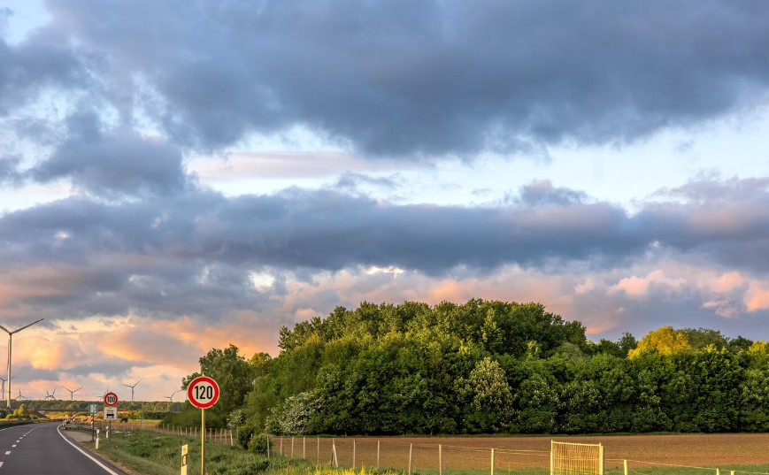 Warum entstehen schnelle Wechsel zwischen Sonne und Wolken?