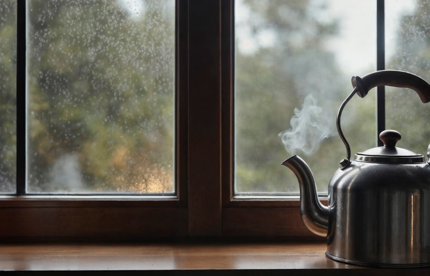 Warum beschlagen Fenster morgens von innen