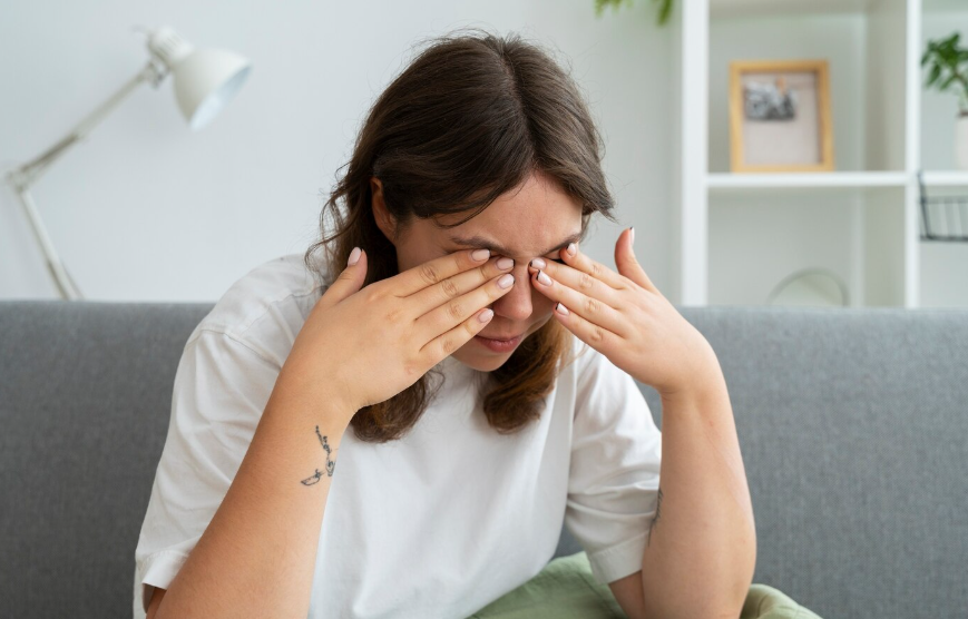 Warum blinzelt man bei Stress häufiger
